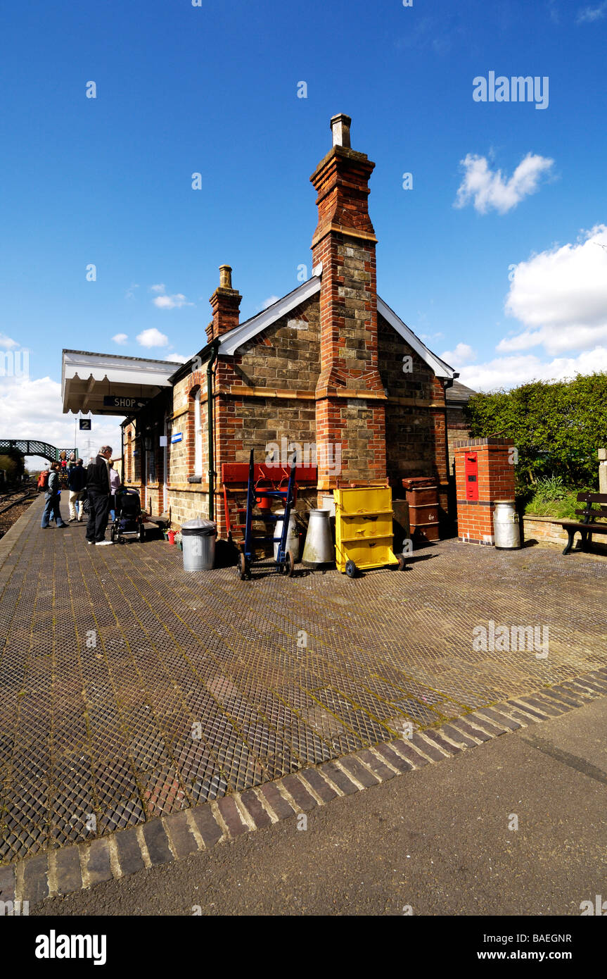 Colne Valley Steam Railway, Essex, England Stock Photo