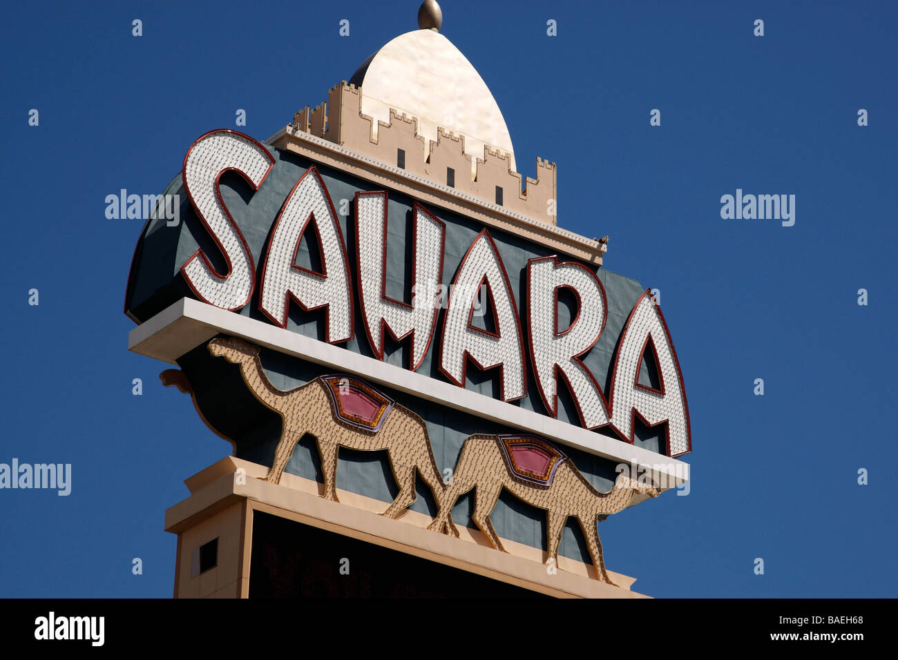 The sahara hotel las vegas hi-res stock photography and images - Alamy