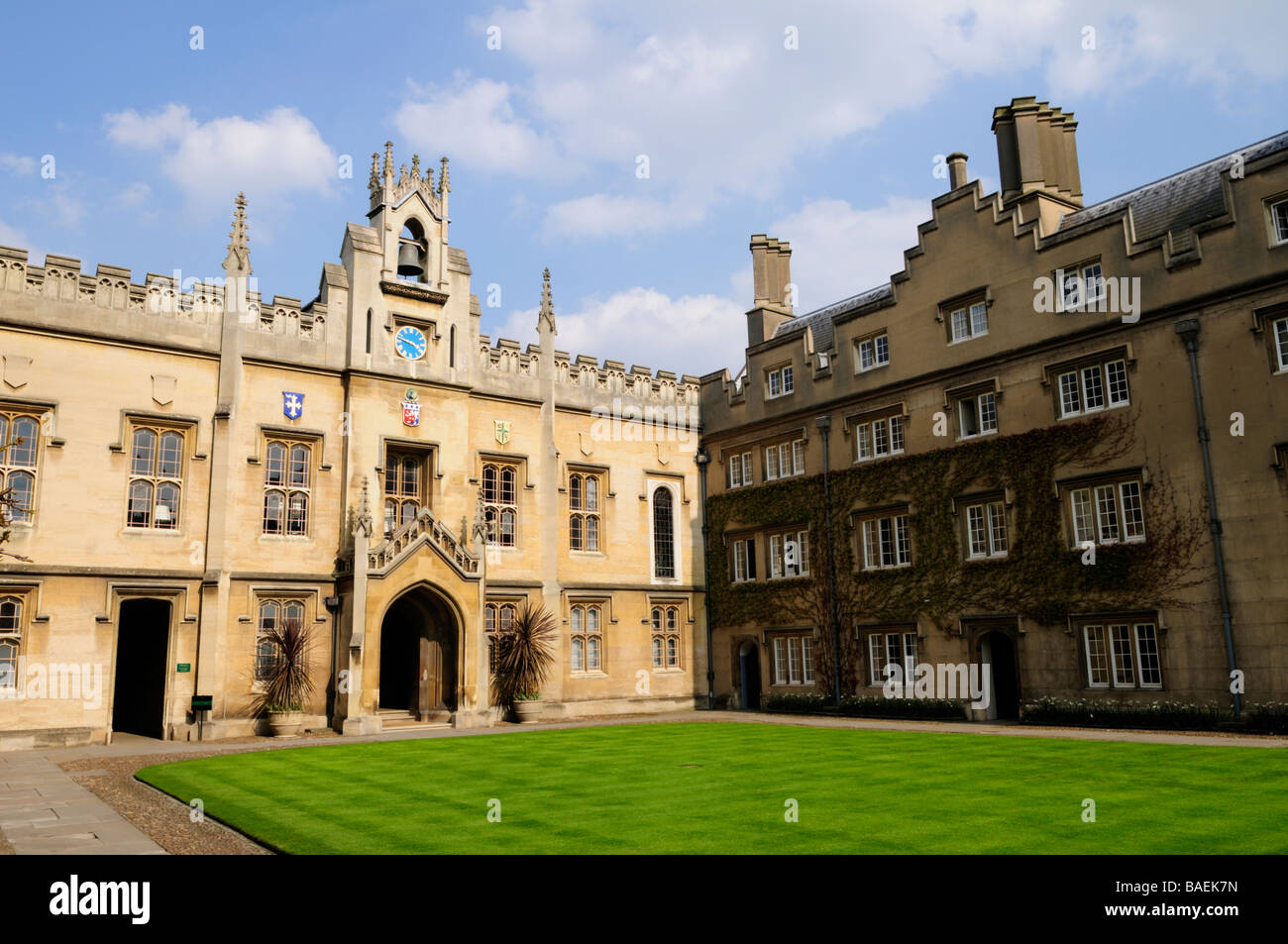 Sidney Sussex College Cambridge England Uk Stock Photo