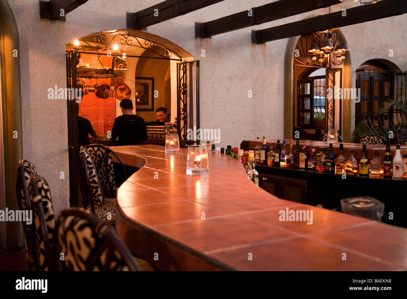 MEXICO San Jose del Cabo Bar at s Encore restaurant bar stools