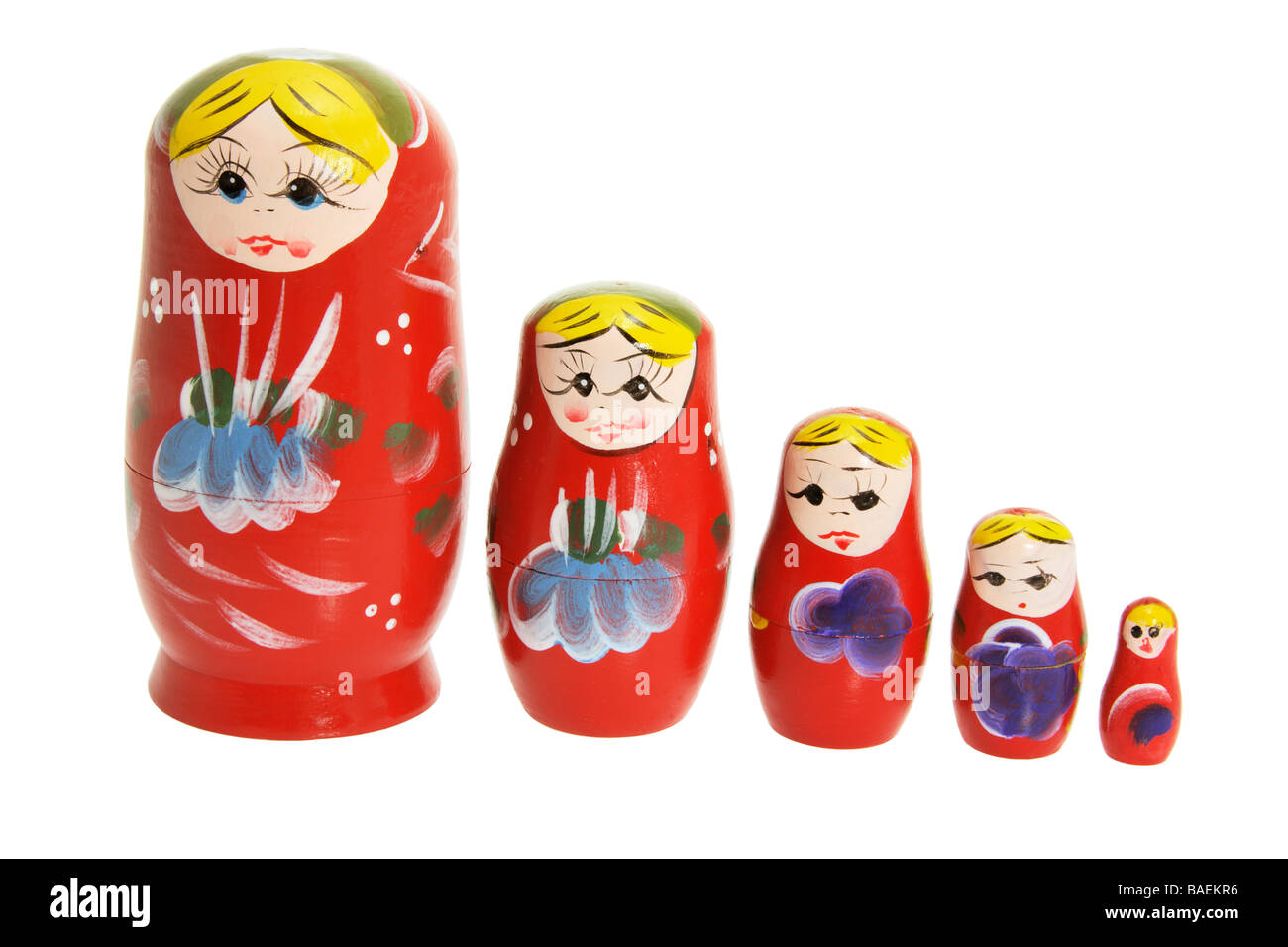 Russian Nesting Dolls Stock Photo Alamy
