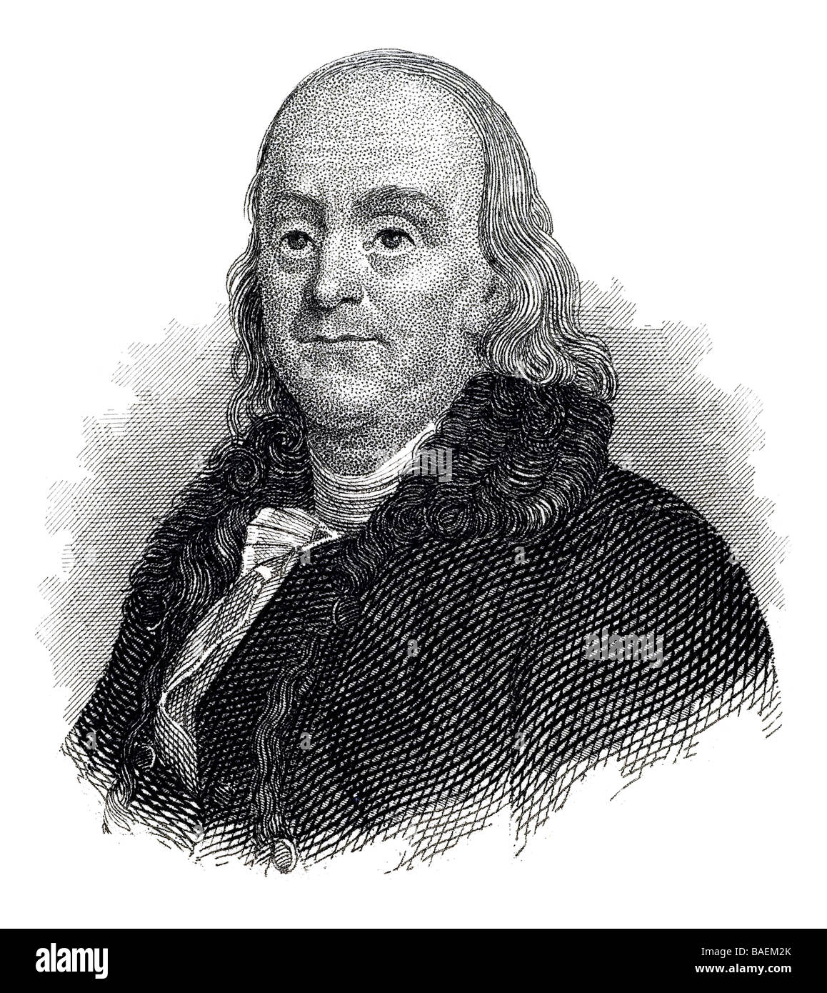 Benjamin Franklin Stock Photo