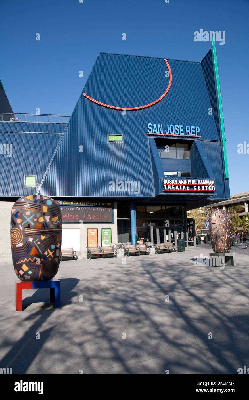 Phil and Susan Hammer San Jose Repertory Theater Stock Photo Alamy