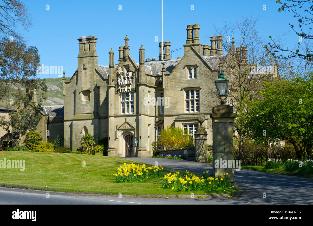 Falcon Manor Hotel, Settle, North Yorkshire, England UK Stock Photo Alamy