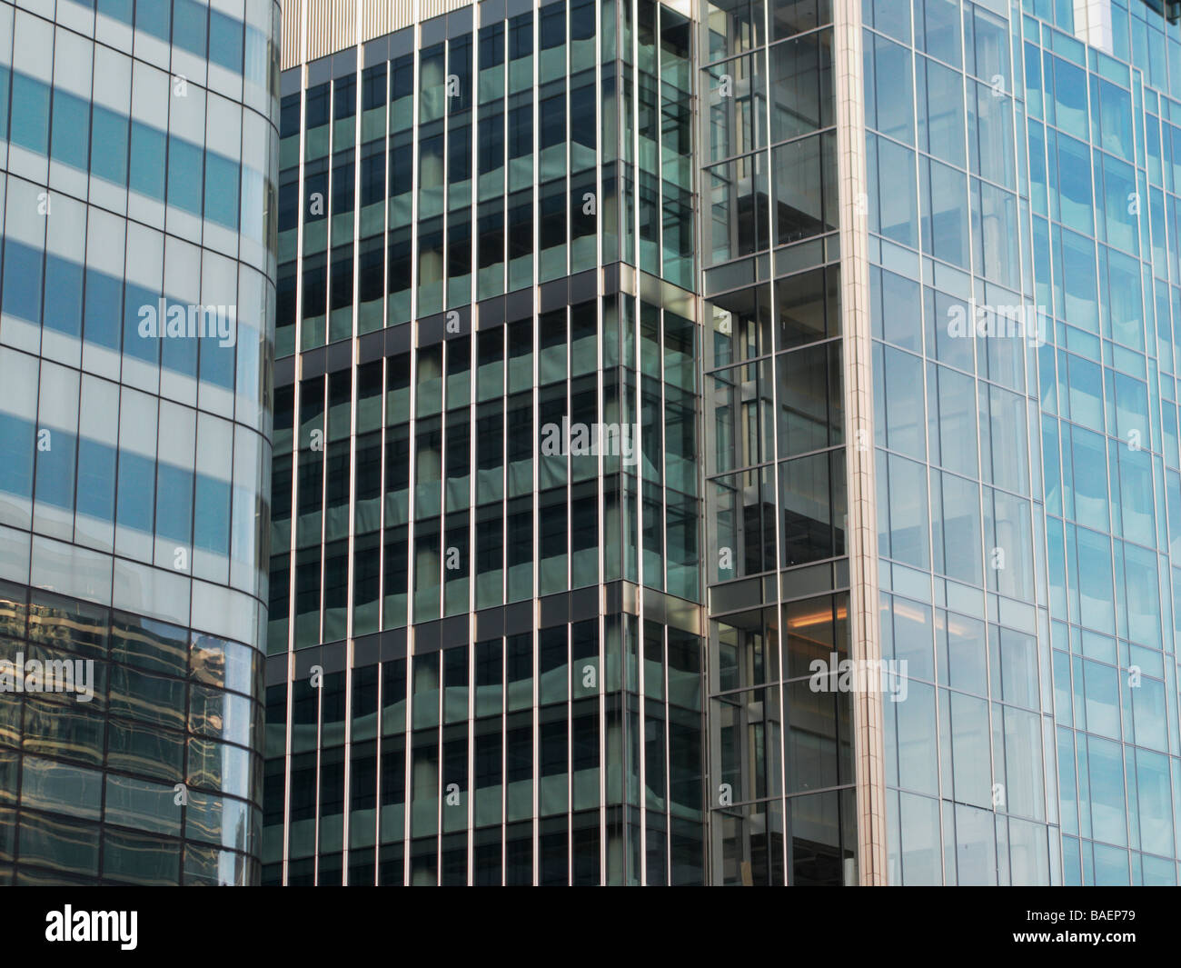Office Buildings Canary Wharf London UK TV000120 Stock Photo - Alamy