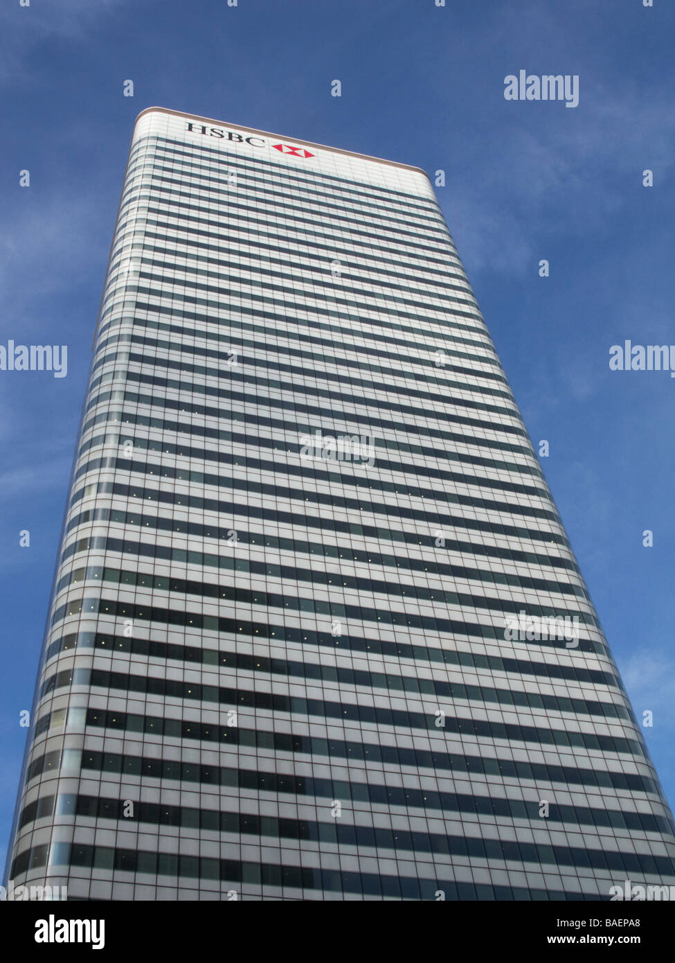 Office Buildings Canary Wharf London UK TV000122 Stock Photo - Alamy