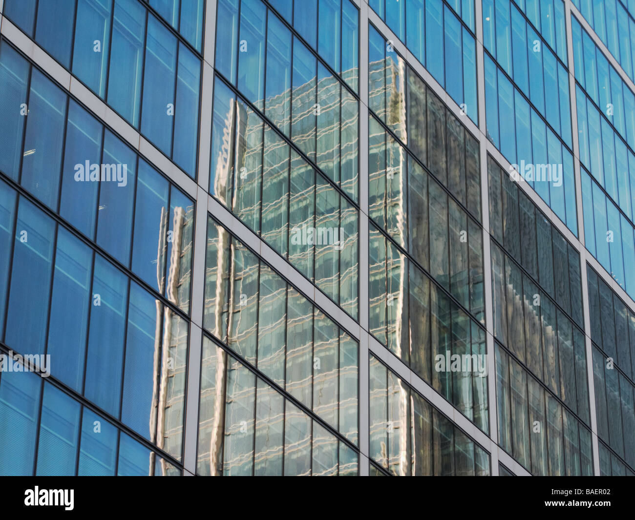 Office Buildings Canary Wharf London UK TV000131 Stock Photo - Alamy