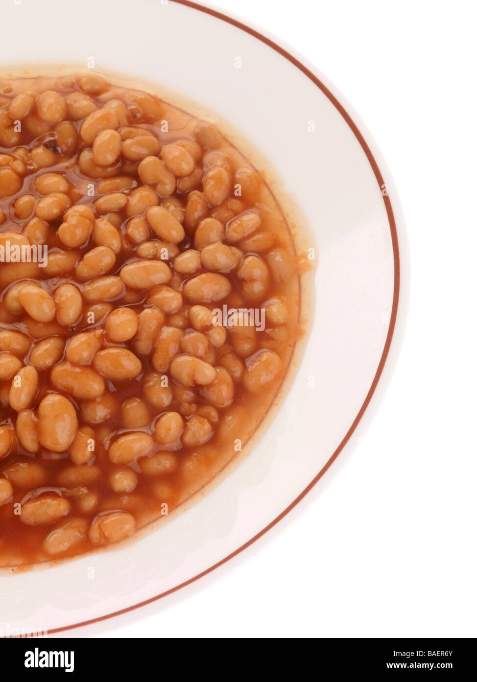 Bowl of Kosher Baked Beans Stock Photo Alamy