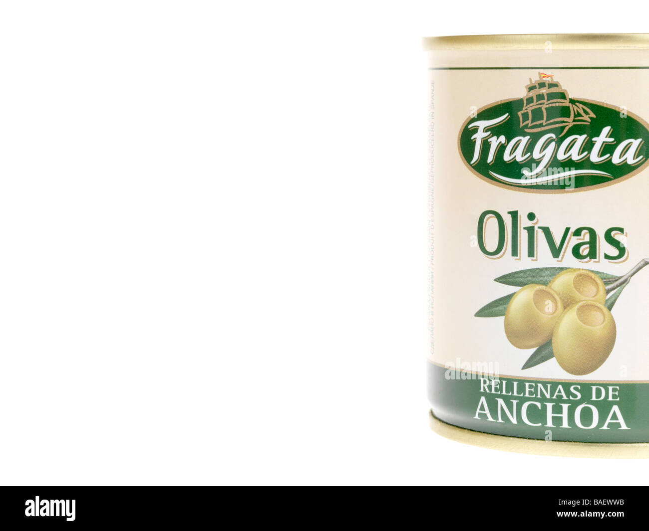 Olives Stuffed with Anchovies Stock Photo - Alamy