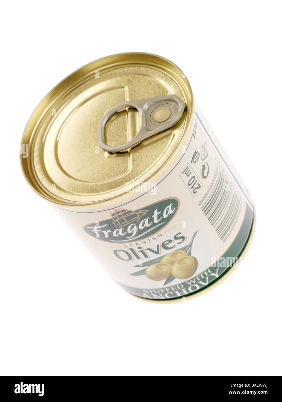 Olives Stuffed with Anchovies Stock Photo - Alamy