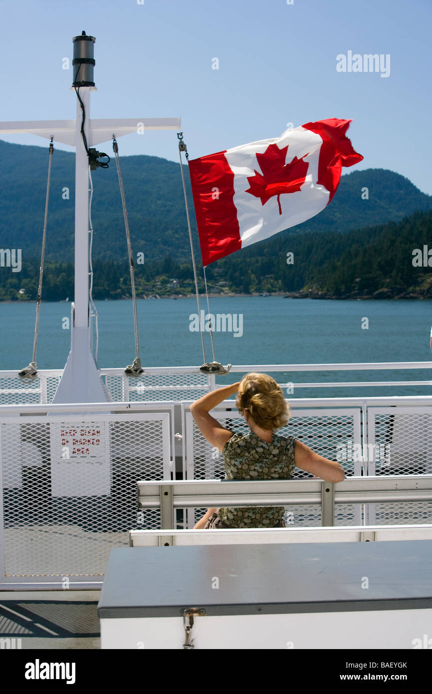 BC Ferry Horseshoe Bay, West Vancouver, British Columbia Stock Photo