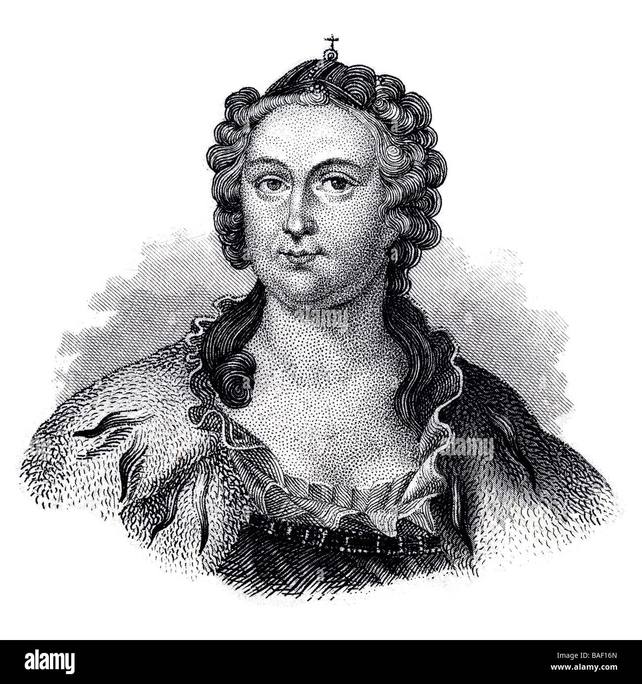 Catherine II of Russia Stock Photo - Alamy