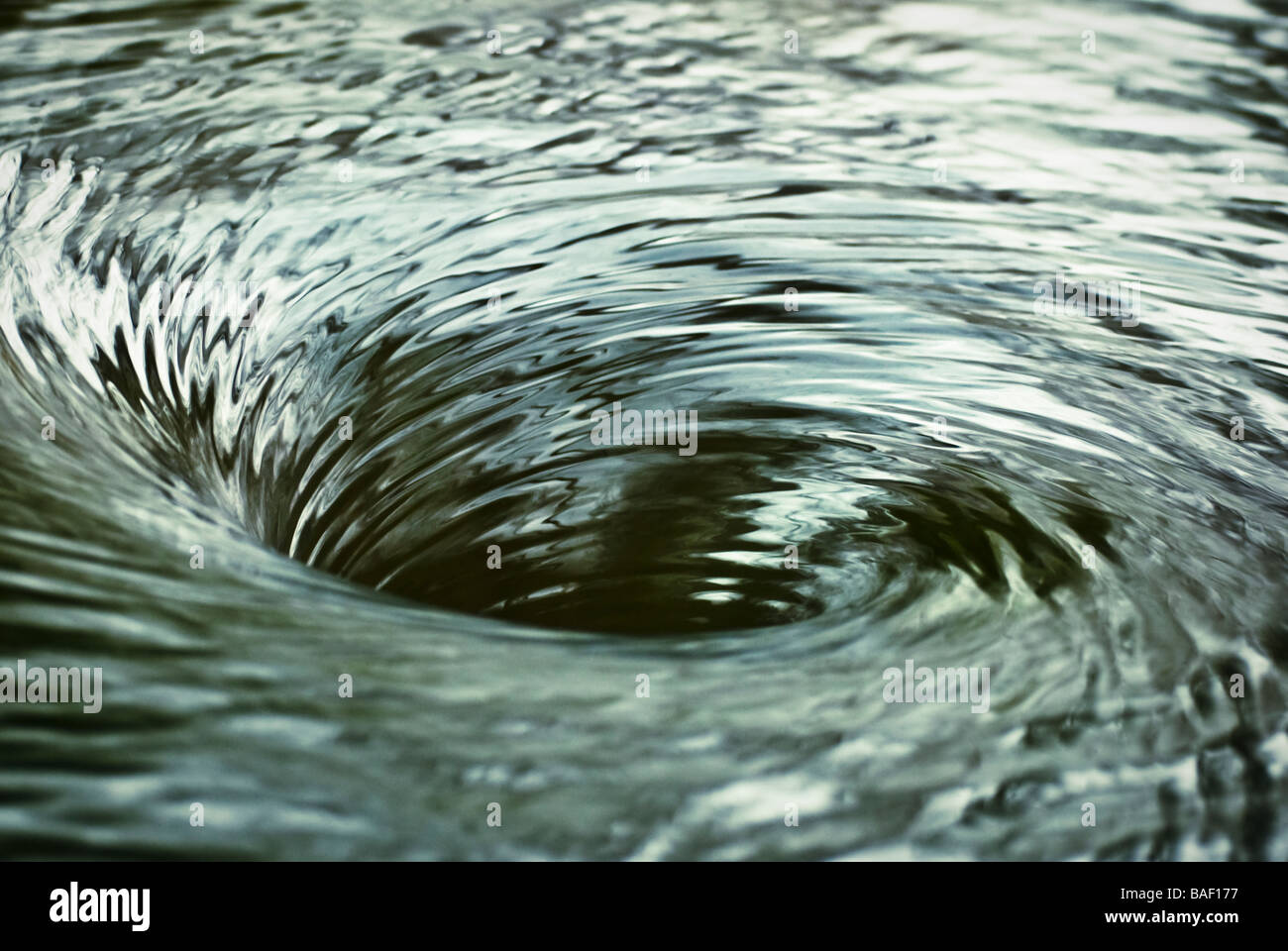 Water vortex - Stock Image - F016/7078 - Science Photo Library