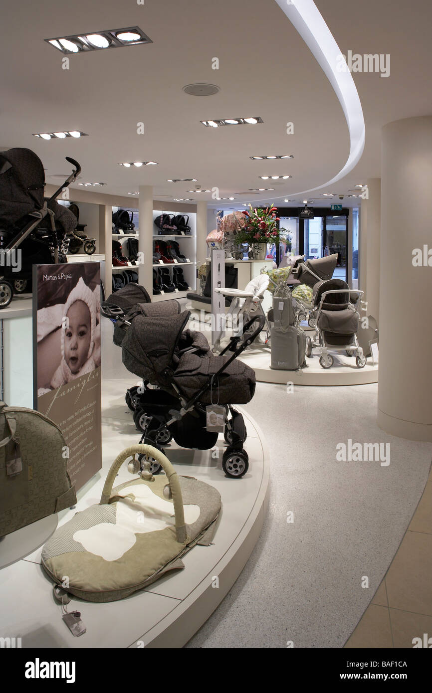 Mamas and Papas, London, United Kingdom, Four IV Design, Mamas and