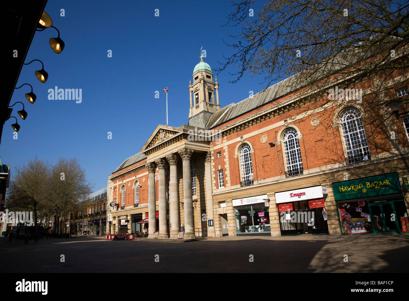 Town Hall Peterborough Stock Photo Alamy