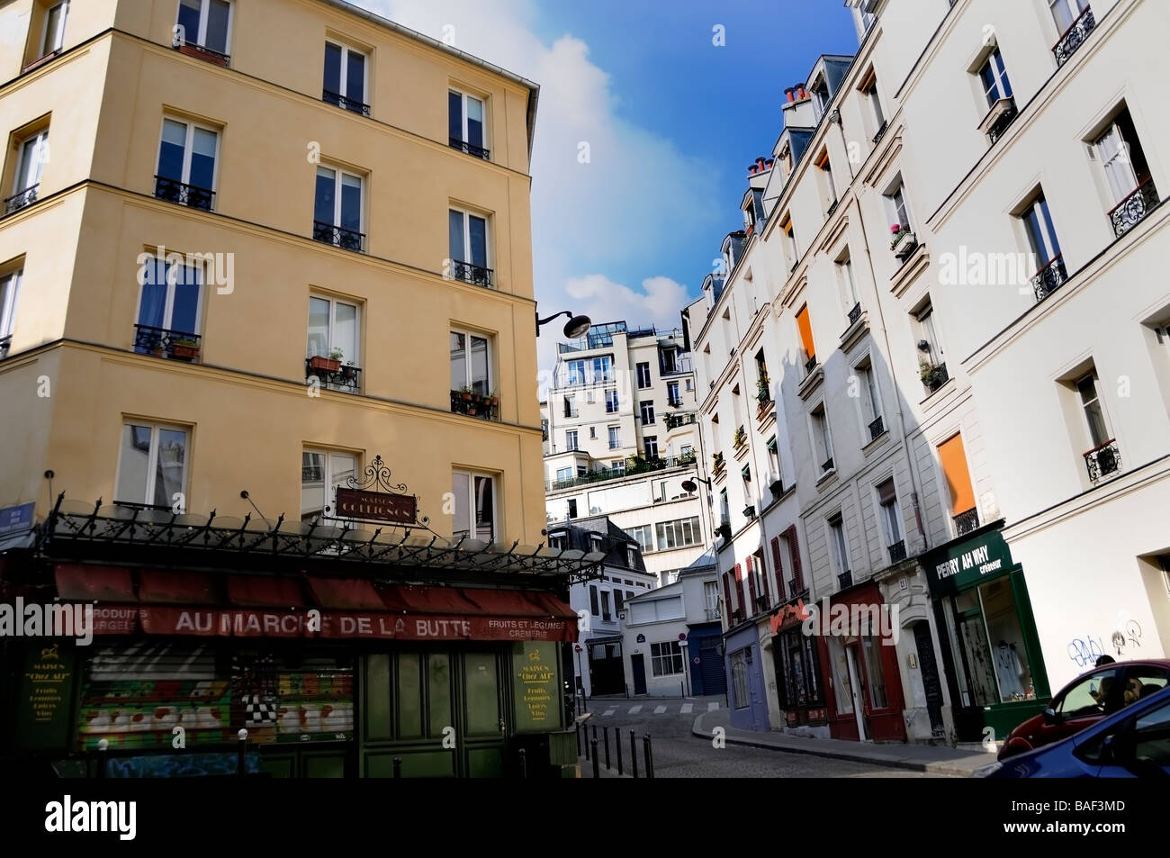 Paris France, Street Scene, Real Estate, "Apartment Buildings" housing