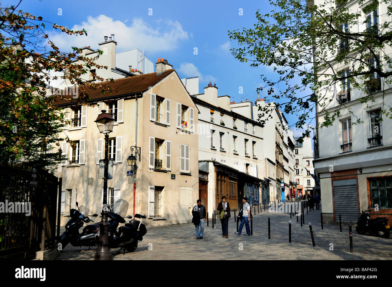 Paris France, Street Scene, Real Estate, housing, in 18th District
