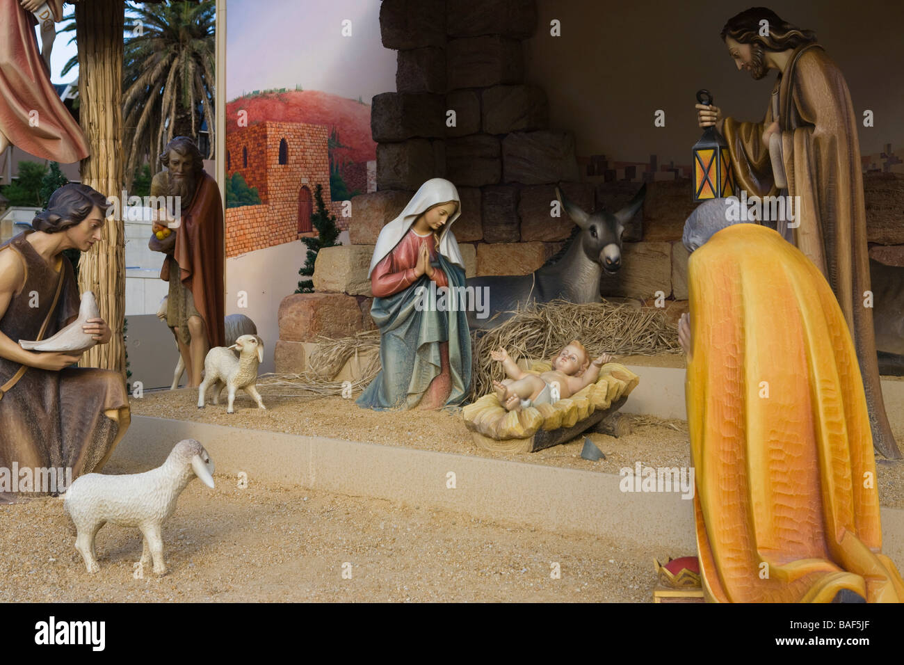 Nativity scene, Sydney, New South Wales, Australia Stock Photo Alamy