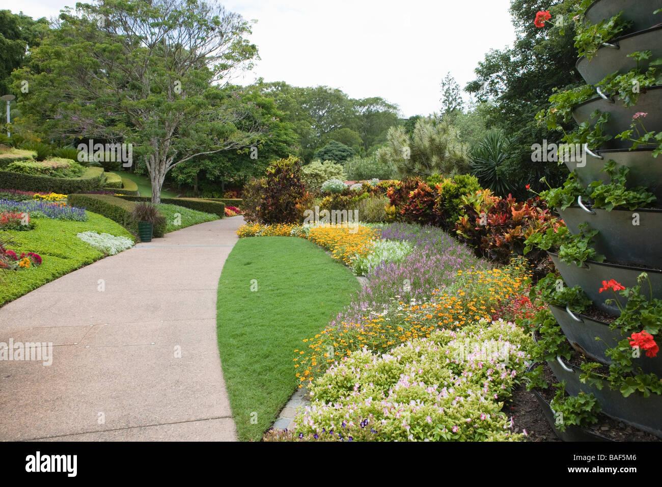 Roma Street Parklands, Brisbane, Queensland, Australia Stock Photo Alamy