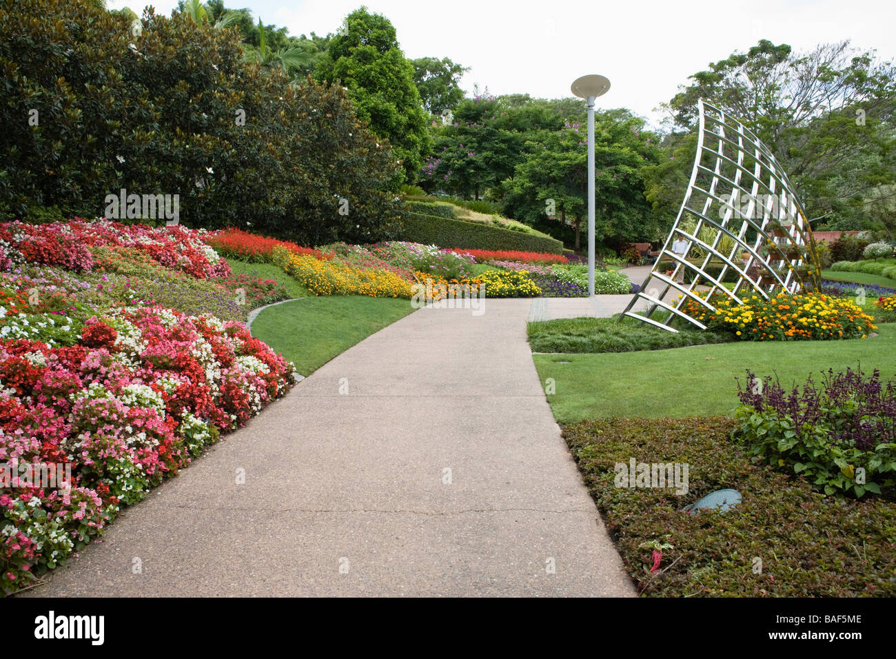 Roma Street Parklands, Brisbane, Queensland, Australia Stock Photo Alamy