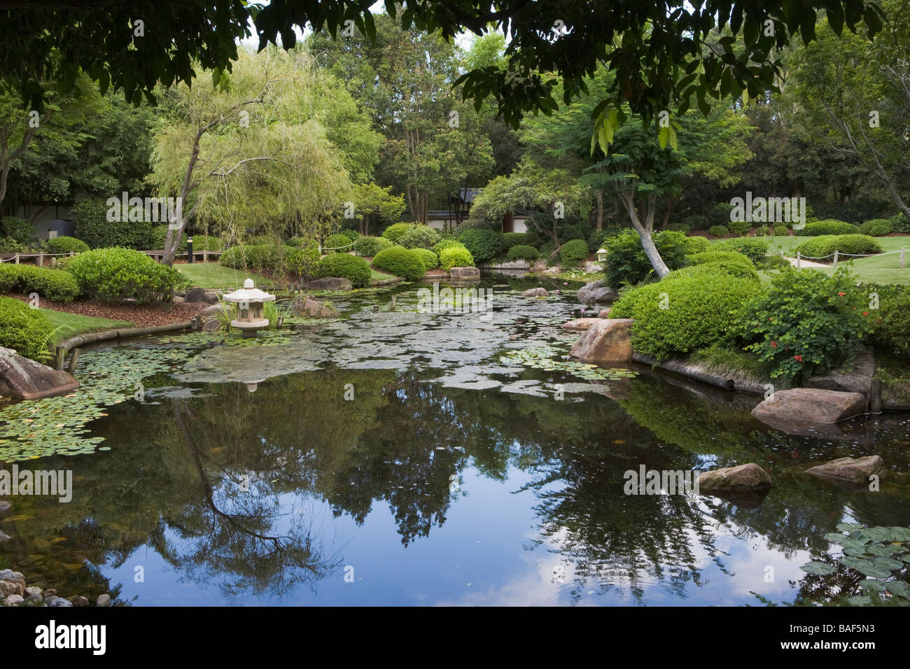Japanese Gardens, Brisbane, Queensland, Australia Stock Photo Alamy