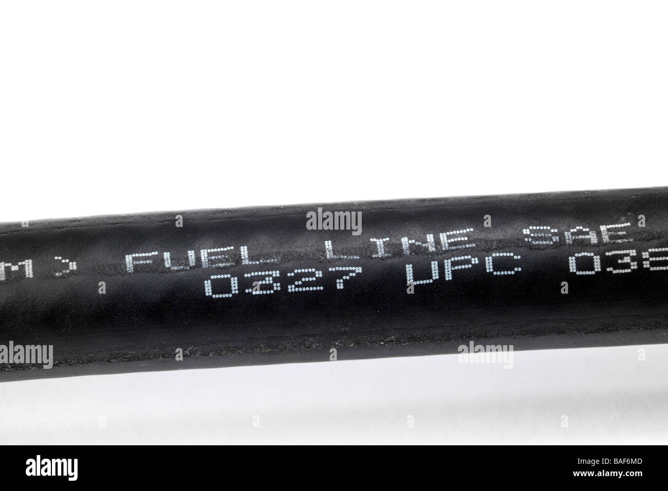 Automotive flexable fuel line Stock Photo Alamy