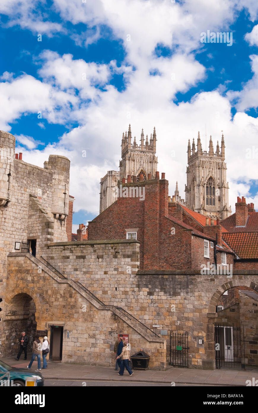 Some old architecture in York,Yorkshire,Uk Stock Photo