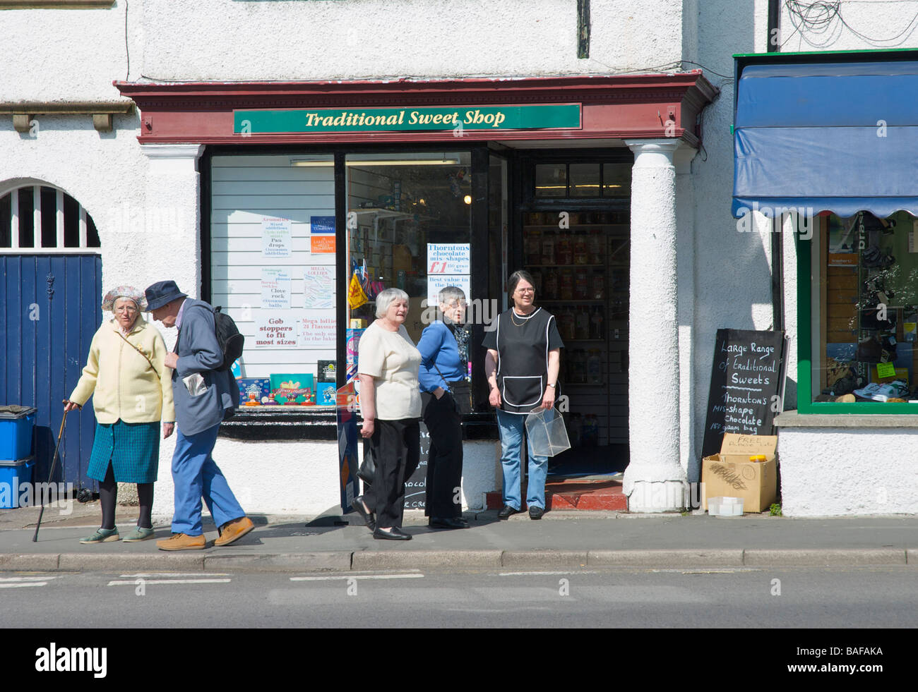 Traditional Sweet Shop in Windermere town, Lake District National Park
