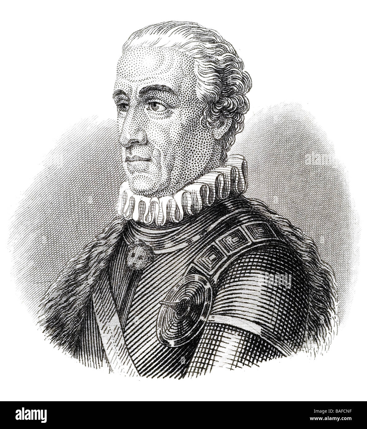 Baron Ernst Gideon von Laudon Stock Photo