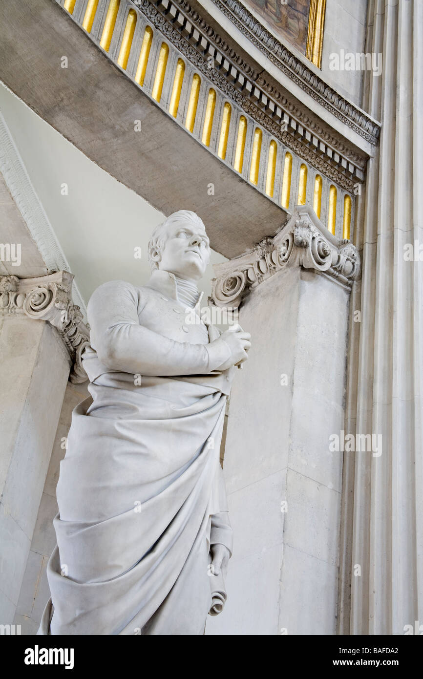 Statue of Thomas Drummond Dublin City Hall Dublin City County Dublin