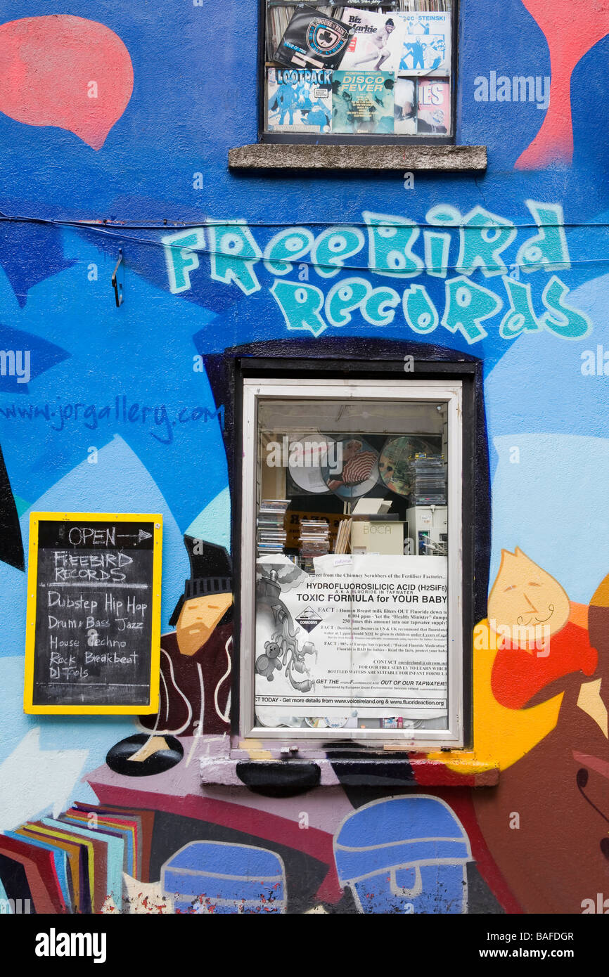 Freebird Record Store Temple Bar District Dublin City County Dublin