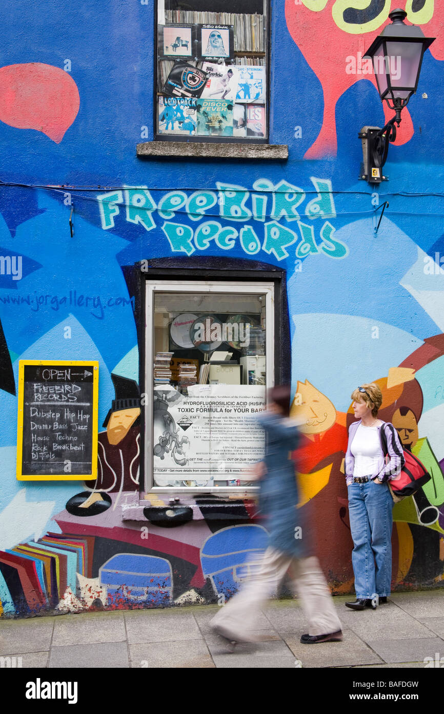 Freebird Record Store Temple Bar District Dublin City County Dublin