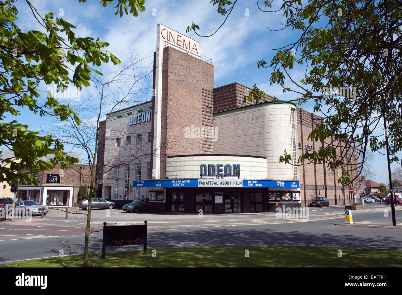 'The Odeon Cinema' in Harrogate, 'North Yorkshire', England, 'Great Britain' Stock Photo