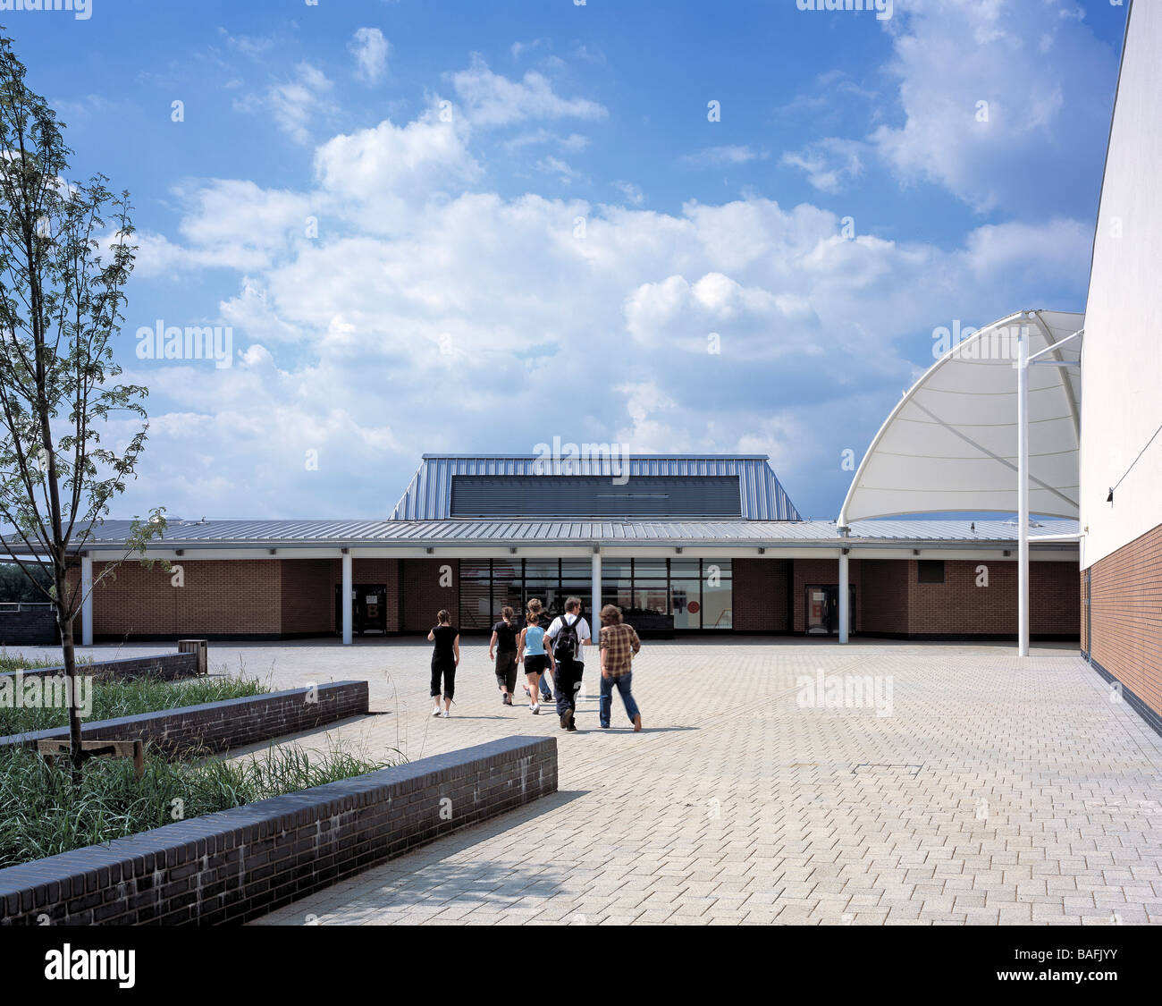 Wooldale Centre for Learning, Wooldale, United Kingdom, Building Design Partnership, Wooldale centre for learning overall Stock Photo