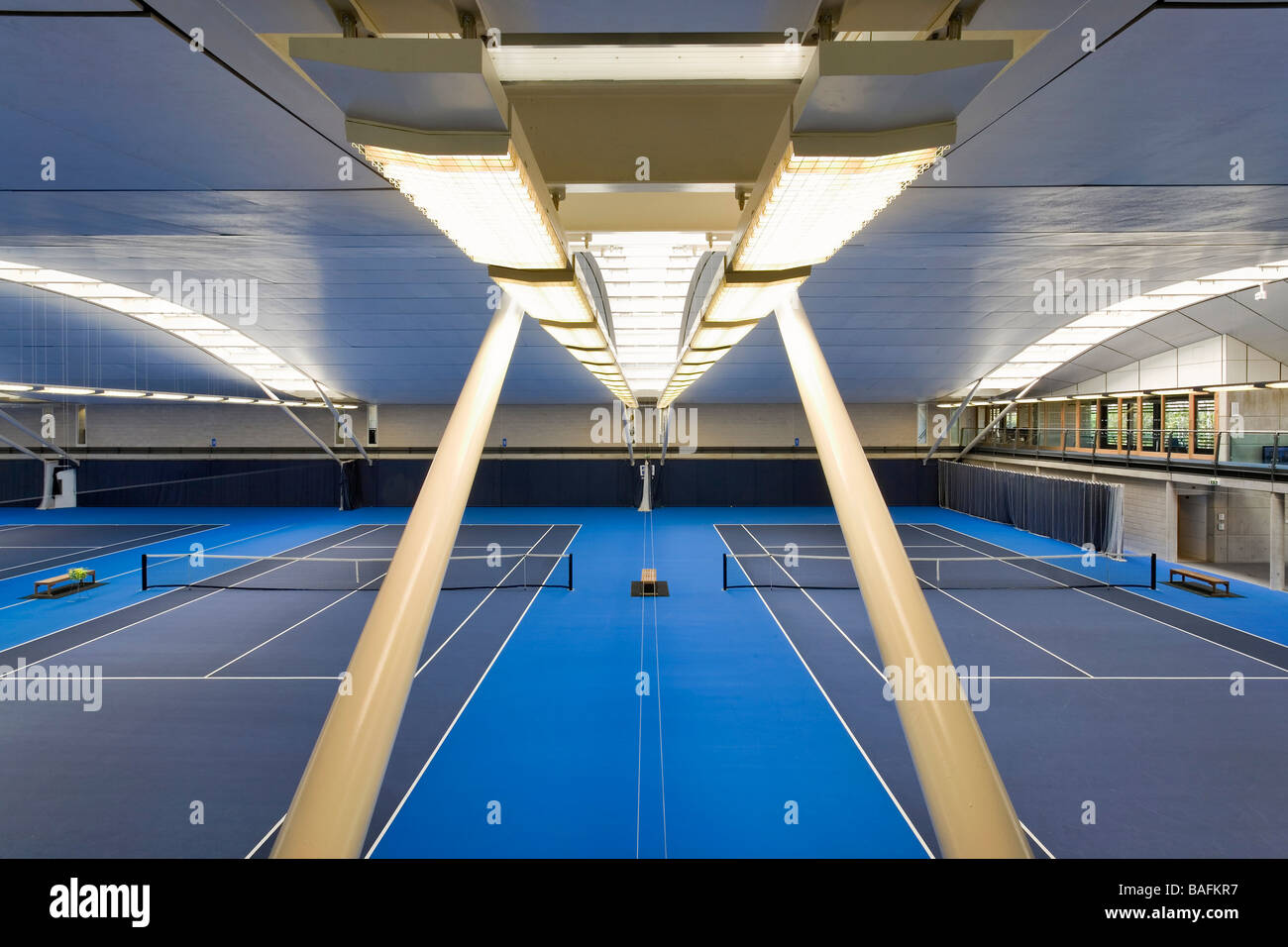 National Tennis Centre / Lawn Tennis Association Headquarters, London,  United Kingdom, Hopkins Architects, National tennis Stock Photo - Alamy