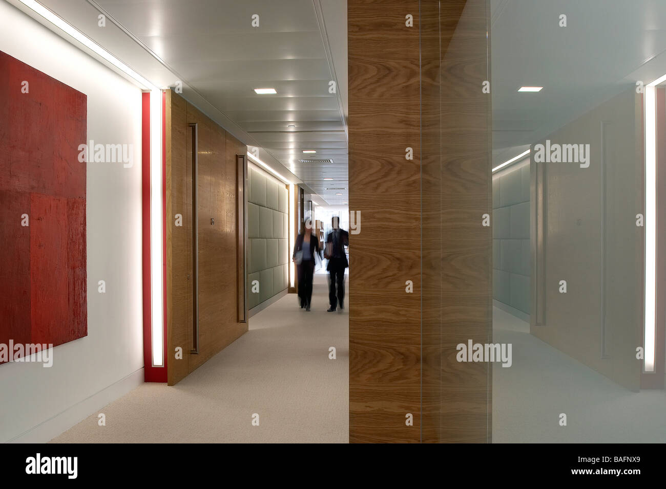 PINSENT MASONS, BENNETT INTERIOR DESIGN, LONDON, UNITED KINGDOM Stock Photo