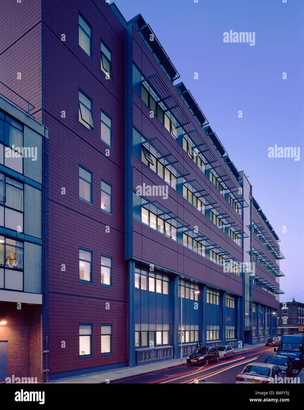 Royal London Hospital Pathology and Parmacy Building, London, United Kingdom, Capita Percy Thomas, Royal london hospital Stock Photo