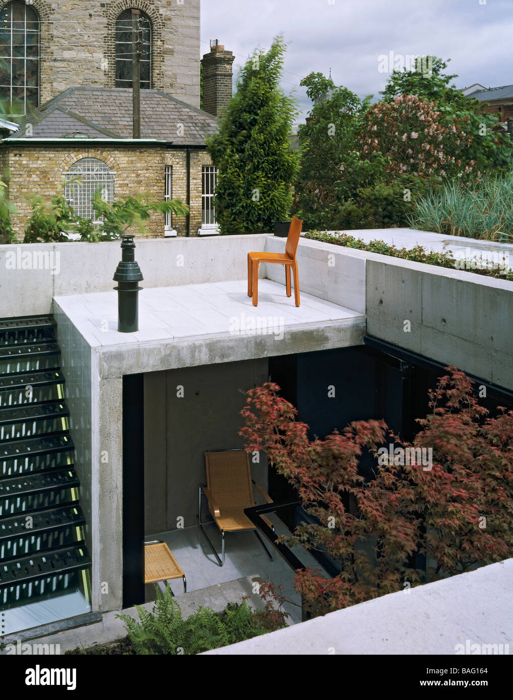 John Dillon Street, Dublin, Ireland, De Paor Architects, John dillon street rooftop with view