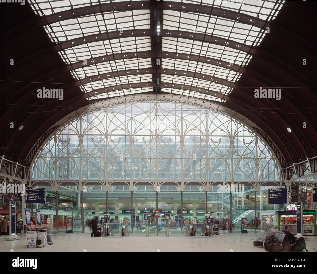 Paddington Station Heathrow Express Nicholas Grimshaw And Partners