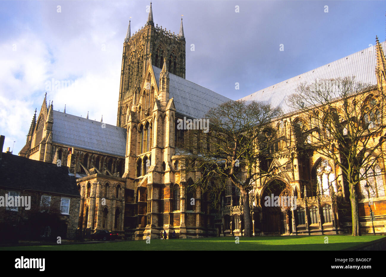 Lincoln Cathedral England Stock Photo - Alamy