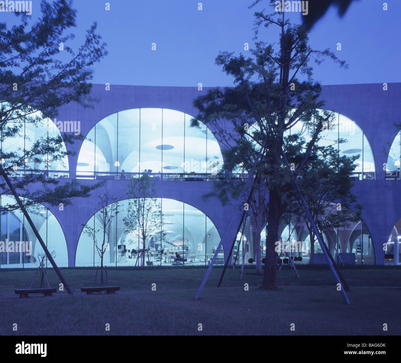 TAMA ART UNIVERSITY LIBRARY, TOYO ITO, TOKYO, JAPAN Stock Photo Alamy