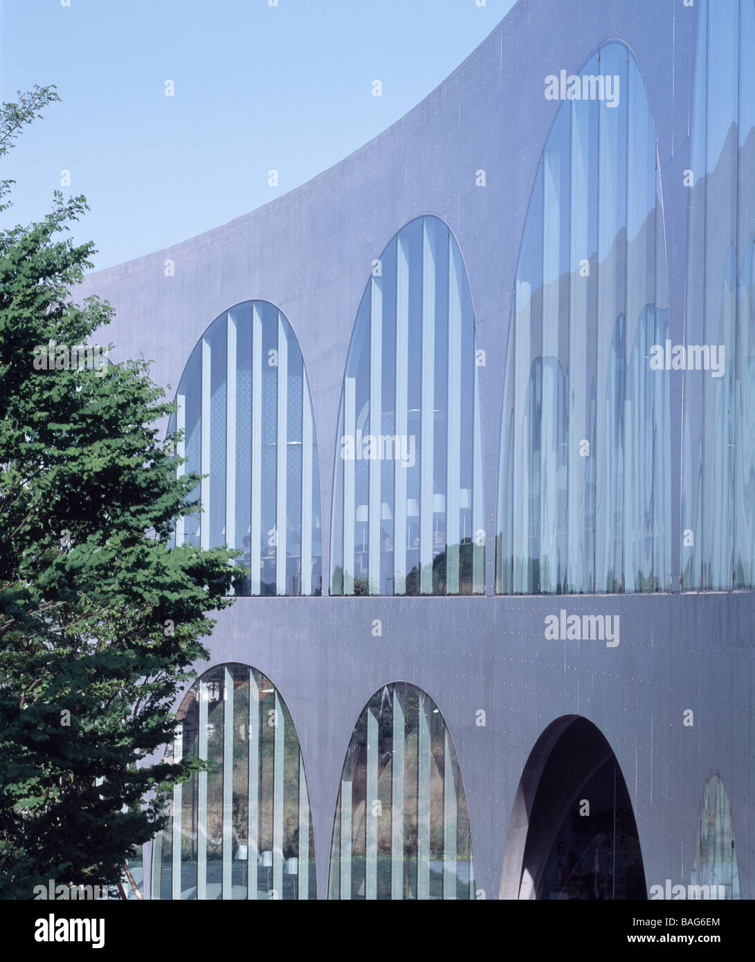 TAMA ART UNIVERSITY LIBRARY, TOYO ITO, TOKYO, JAPAN Stock Photo Alamy