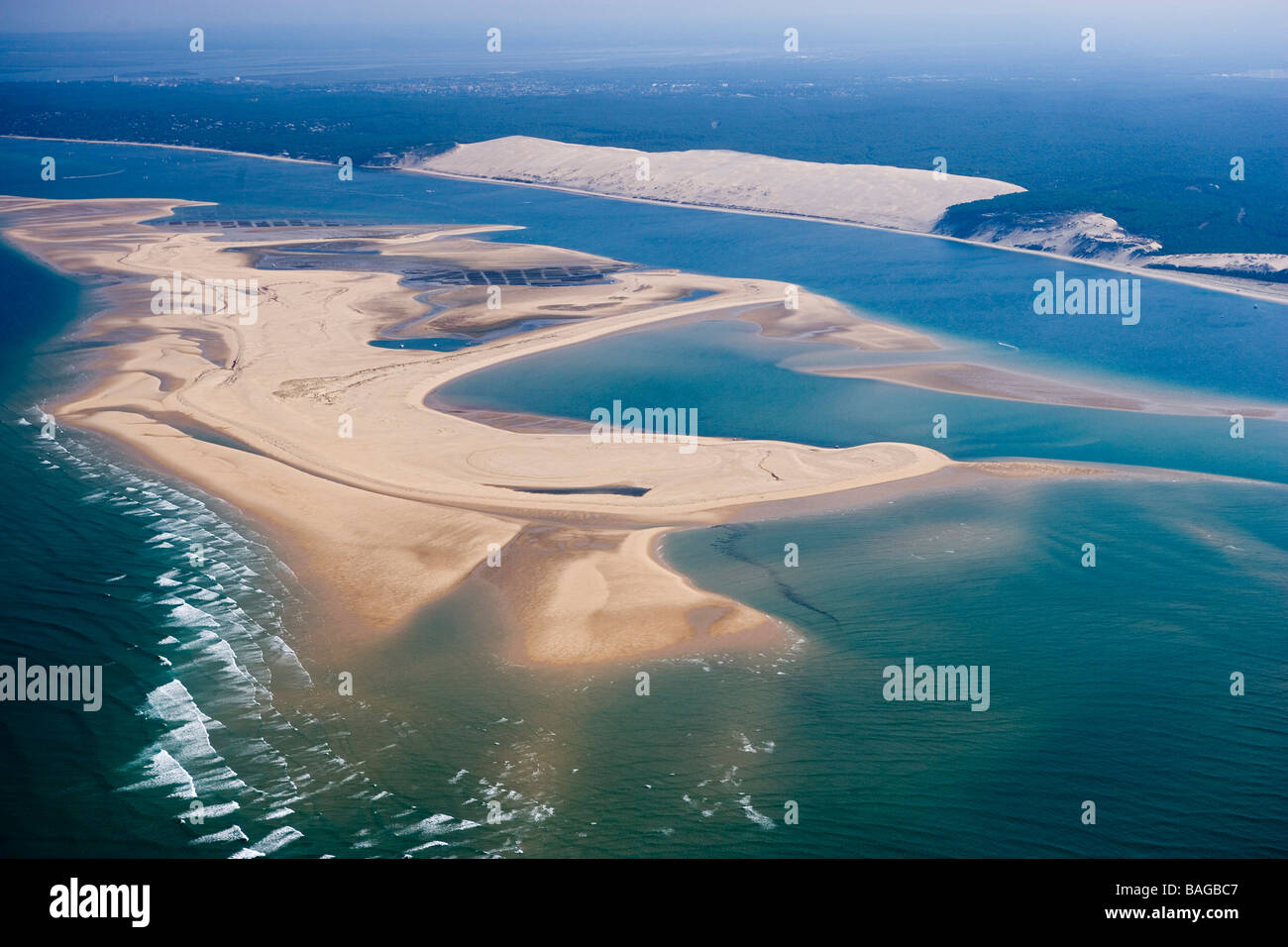 France Gironde Bassin D Arcachon Banc D Arguin Natural Reserve Stock Photo Alamy