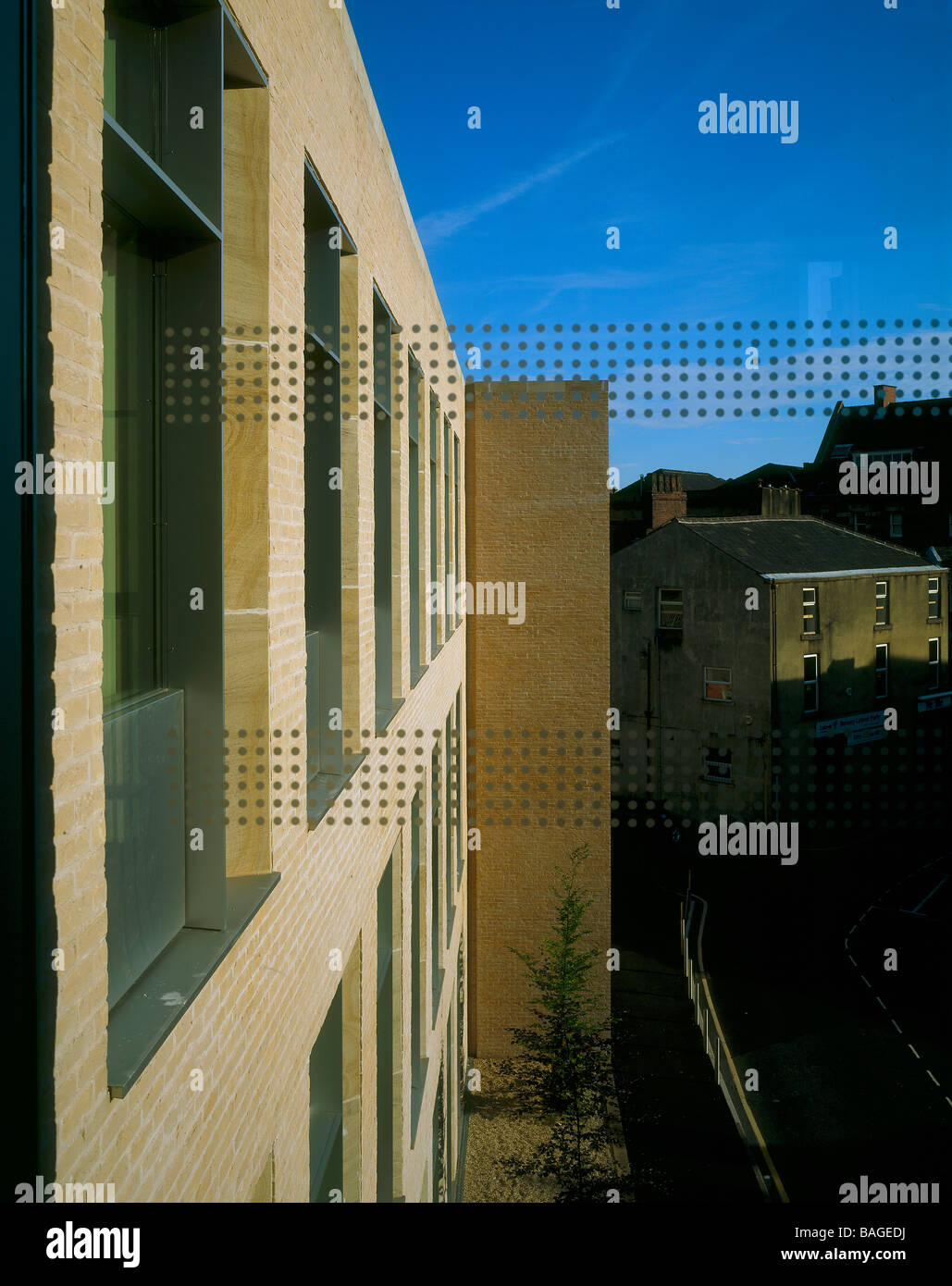 BURNLEY JOB CENTRE, ALLIES AND MORRISON, BURNLEY, UNITED KINGDOM Stock