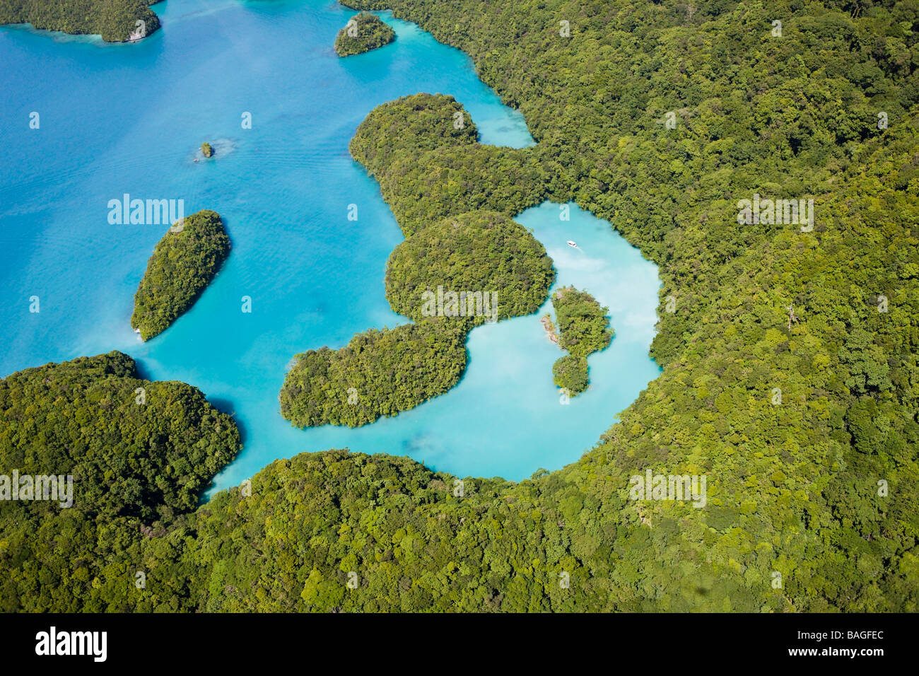 Islands of Palau Micronesia Palau Stock Photo