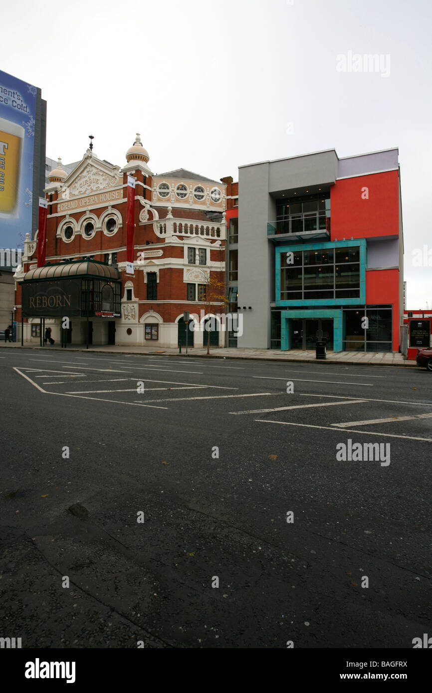 Grand Opera House Extension, Belfast, United Kingdom, Arts Team / Rhwl Architects, Grand opera house extension external Stock Photo