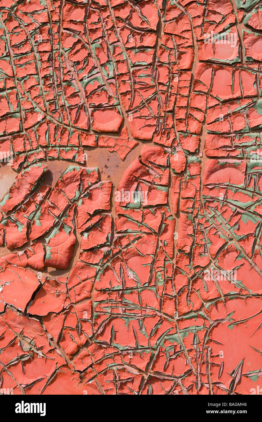 Red rusty background like citymap Stock Photo