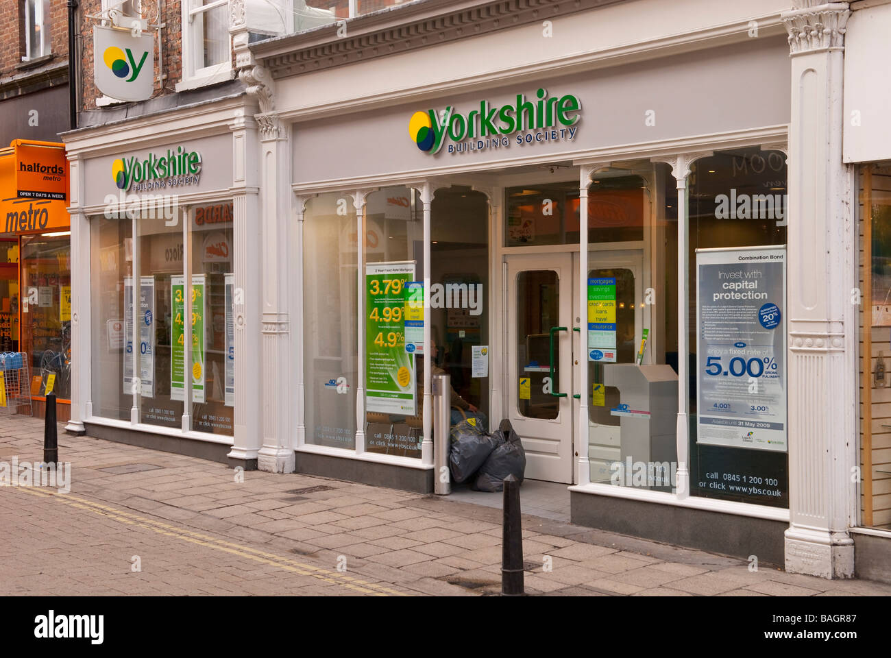 The Yorkshire Building Society in York,Yorkshire,Uk Stock Photo Alamy
