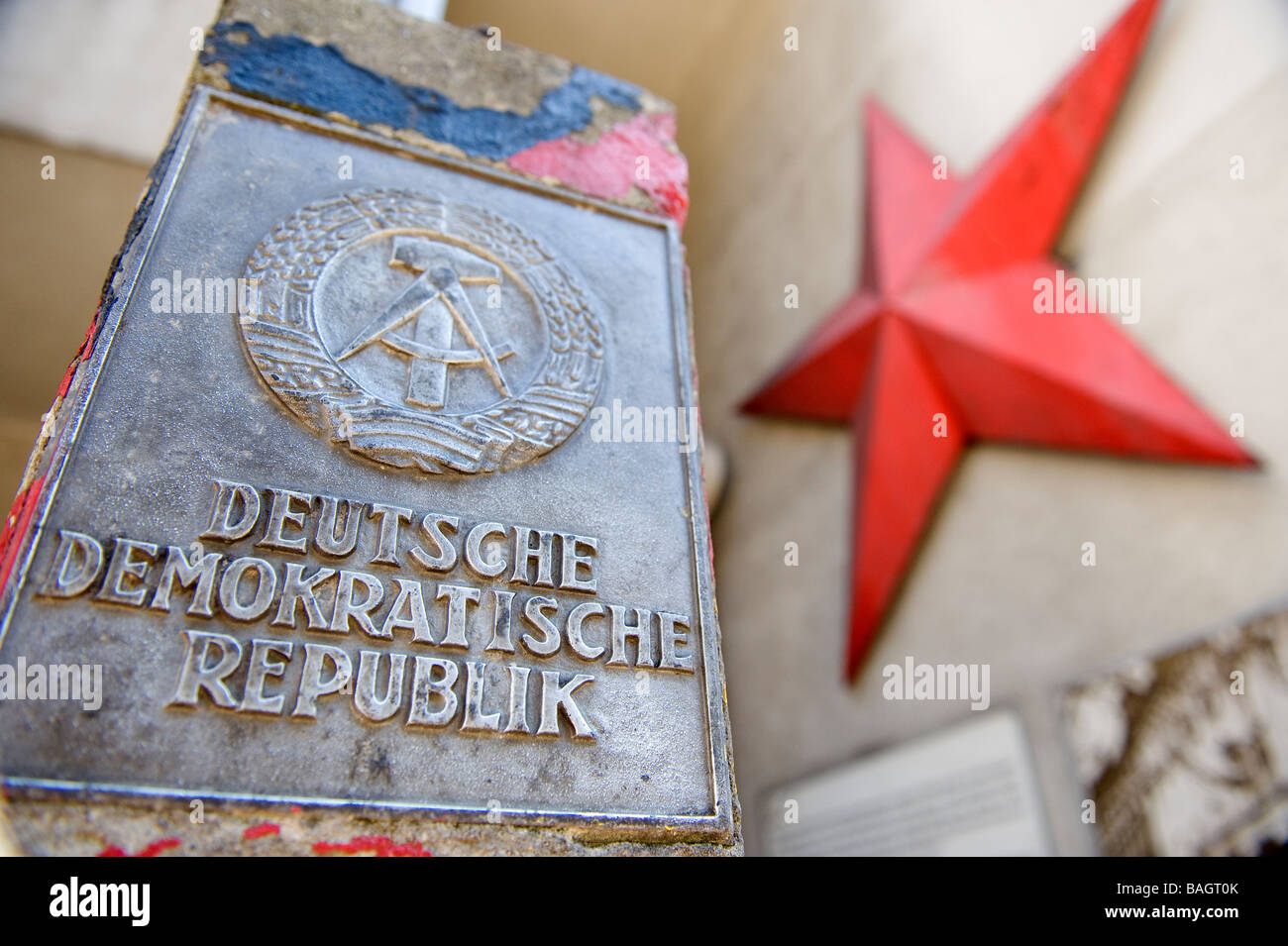 Germany, Berlin, Kreutzberger district, the Wall museum, Haus am Charlie Checkpoint, Friedrichstrasse 43-44 Stock Photo