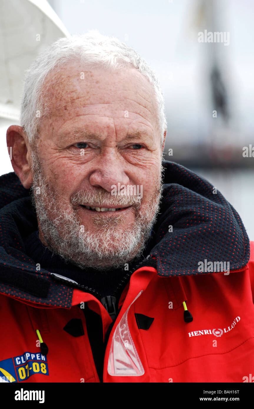 Sir Robin KnoxJohnston Stock Photo Alamy